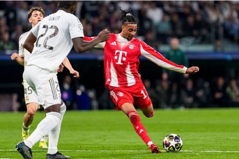 Khả năng dứt điểm ngày càng hoàn thiện giúp Michael Olise trở thành mối đe dọa thường trực trong các pha tấn công của Bayern. 