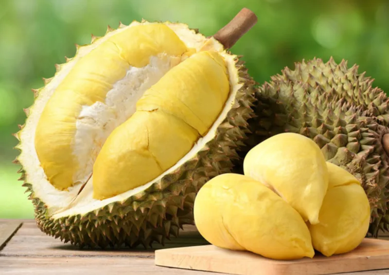 Chia sẵn khẩu phần và ưu tiên sầu riêng tươi giúp người ăn dễ kiểm soát lượng dùng hơn.